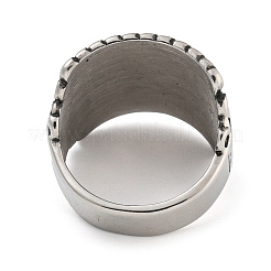 304ステンレスリング  リング  内径：19mm&nbsp;RJEW-B055-02AS-01