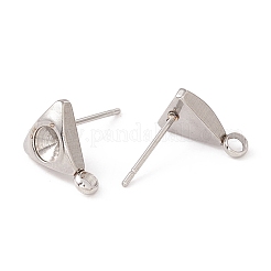 Фурнитура для сережек-гвоздиков из нержавеющей стали марки 304 STAS-P308-06P