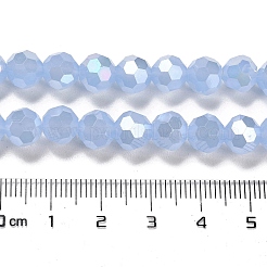 Подставки для стеклянных бусин с имитацией нефрита EGLA-A035-J8mm-B03