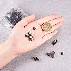 Крючки шнурка сплава ботинка&nbsp;PALLOY-NB0001-12B