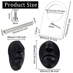 Мягкие силиконовые гибкие модели частей тела ODIS-WH0061-29F