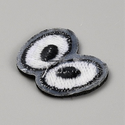 Глаз хлопковая вышивка утюгом на заплатках для одежды DIY-WH0430-416C