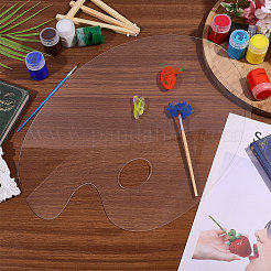 Kunststoff-Aquarell-Öl-Palette&nbsp;AJEW-WH0696-656