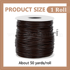 50 Yard Schmuckband aus Rindsleder&nbsp;WL-BC0001-03A