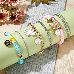 Подвески из эмали и сплава&nbsp;ENAM-SZ0001-12LG-RS