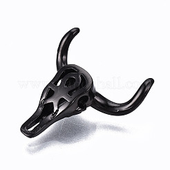 Латунь микропаве черный кубический цирконий ZIRC-T004-95B