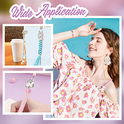 24 шт. позолоченные европейские бусины из сплава со стразами MPDL-NB0001-13