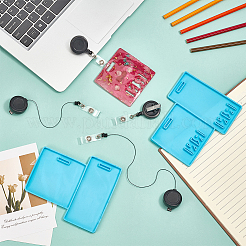 2 шт. силиконовые Молды для студенческих удостоверений&nbsp;DIY-BC0015-35