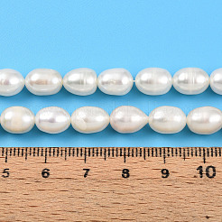 Нити из натурального культивированного пресноводного жемчуга PEAR-N012-07V