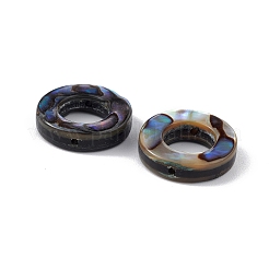 Бусины из натуральных раковин морских ушек/ракушки пауа SSHEL-M021-03