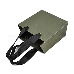 Geschenktüten aus Papier mit Henkeln aus Schleifen&nbsp;ABAG-K004-05