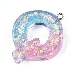 Подвески из прозрачной эпоксидной смолы&nbsp;CRES-S364-002Q