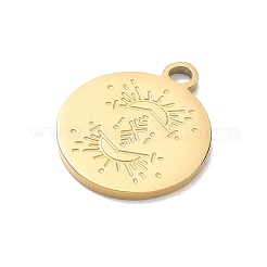 Ciondoli in acciaio inox 304&nbsp;SA-CBA2714-02B-G