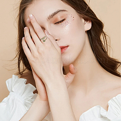 9 шт. 9 стиля ионного покрытия (IP) 304 нержавеющая сталь открытые манжетные кольца компоненты STAS-WR0001-34