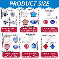 Kits de perles à faire soi-même sur le thème de la fête de l'indépendance&nbsp;DIY-PH0030-06