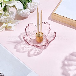 Sakura-Dipschale aus Glas&nbsp;AJEW-CN0004-76B