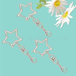 40 шт. пружинные кольца из цинкового сплава. звезда KEYC-SP0001-43