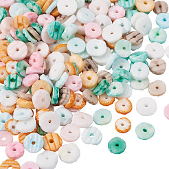 200 шт. 10-х цветные натуральные ракушечные бусины BSHE-TA0001-19