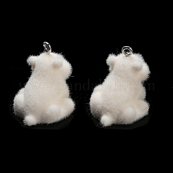 Подвески из непрозрачной смолы RESI-I335-01P-08