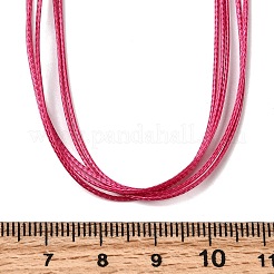 Fabricación de collares de 1 hebras con cordón encerado de 5 mm&nbsp;MAK-C005-01C-G