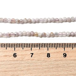 Природные кунцит бисер нитей G-D340-A04-3mm