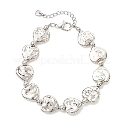 Браслеты из пластиковых бусин Heart CCB&nbsp;BJEW-JB13008-02