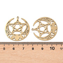 201 Edelstahlanhänger&nbsp;STAS-I364-07G