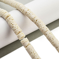 Нити бусин из натурального лавового камня&nbsp;G-K375-G02-01