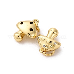 Латунь прокладывает кубические циркониевые прелести&nbsp;KK-Q098-24G