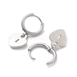 Не тускнеющие 3 пара 3 стильных серег-гвоздиков из нержавеющей стали 304 EJEW-B020-04P