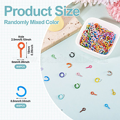 400 шт. литой винт с проушиной для штифта FIND-TA0007-89