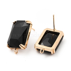 Стеклянные серьги-гвоздики k9&nbsp;KK-E071-26KCG-01