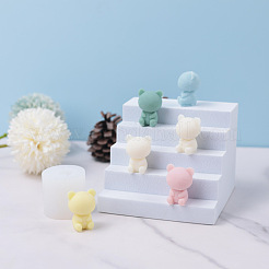 Медведь diy силиконовые Молды для свечей PW-WG79528-01