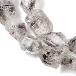 Hilos de cuentas de diamantes herkimer naturales&nbsp;GG-CBA8084-02