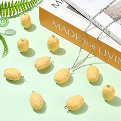 10 шт. подвески из непрозрачной смолы&nbsp;RESI-YW0004-60