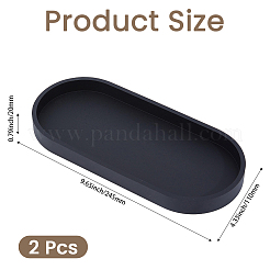 Plateau de rangement en silicone&nbsp;AJEW-GF0014-33B