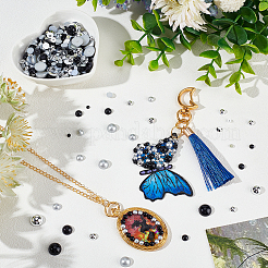 Кабошоны из абс-пластика с имитацией жемчуга MRMJ-SC0001-27C