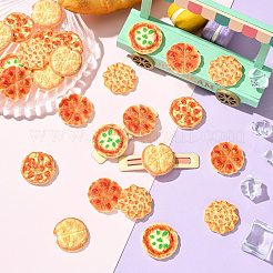 30 Stück 5 Arten Harz-Imitationspizza&nbsp;RESI-CJ0005-27