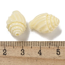 Нити резных бусин из синтетического коралла&nbsp;CORA-I023-07F