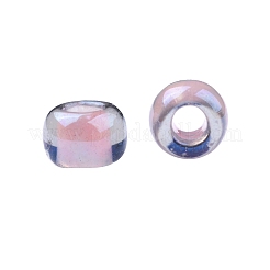 TOHOラウンドシードビーズ  日本製シードビーズ  （305)つの内側のカラークリスタル/赤面の裏地  8/0  3mm  穴：1mm  約222PCS /ボトル  10 G /ボトル&nbsp;SEED-JPTR08-0305