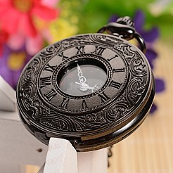 Открываться плоские круглые сплава подвеска карманные часы WACH-L024-16