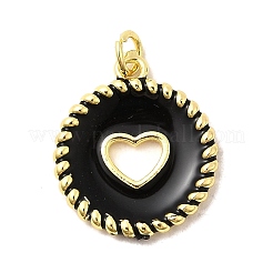 Латунь эмаль подвески&nbsp;KK-I378-21G-A