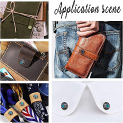 32 комплект 8-х цветных литой кнопки DIY-NB0007-45B