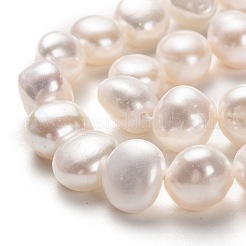 Нити из натурального культивированного пресноводного жемчуга PEAR-L033-49-01A