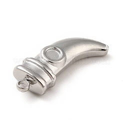 Подвески-кабошоны из не тускнеющей нержавеющей стали 304 STAS-P312-17P