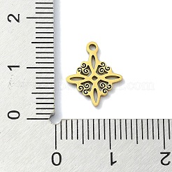 Anhänger aus 304 Edelstahl&nbsp;LS-STAS-C097-24G