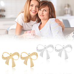 20 шт. 2-х цветные латунные соединительные подвески&nbsp;KK-BBC0022-11