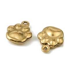 Подвески из нержавеющей стали 304. Подвеска в виде отпечатка лапы STAS-A190-07G