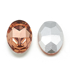 Заостренные заднее стекло горный хрусталь кабошоны RGLA-T080-8x10mm-08