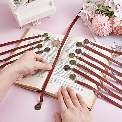 12шт закладки из воловьей кожи AJEW-HY00012